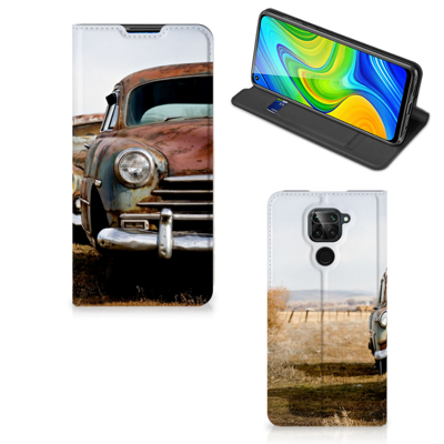 Xiaomi Redmi Note 9 Stand Case Vintage Auto Xiaomi Redmi Note 9 Stand Case Vintage Auto