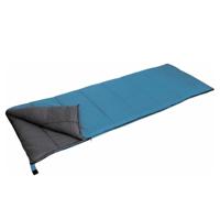 Eurotrail slaapzak Alaska 200 x 80 cm polyester blauw - thumbnail