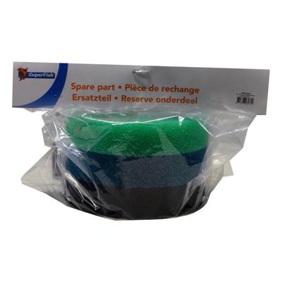 Topclear 5000 Schuim Set 3 St vijver Superfish - Superfish