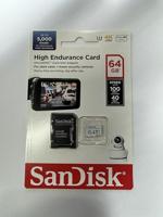 SanDisk High Endurance Monitoring miniSDXC-kaart 64 GB Class 10, UHS-I, UHS-Class 3, v30 Video Speed Class Incl. SD-adapter - thumbnail