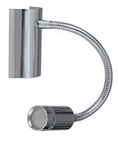 ECO-Light LED-KEPLER-CR LED-KEPLER-CR LED-wandlamp 3 W LED Chroom - thumbnail