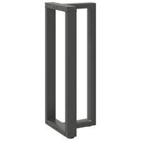 Bartafelpoten 2 st T-vormig 40x35x(100-101) cm staal antraciet - thumbnail