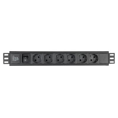 DAP DAP 19" 6 way socketbox