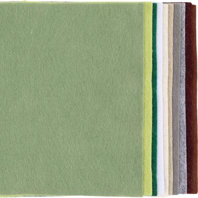 Creativ Company Hobbyvilt a4 dikte 2mm naturel kleuren - 10st.