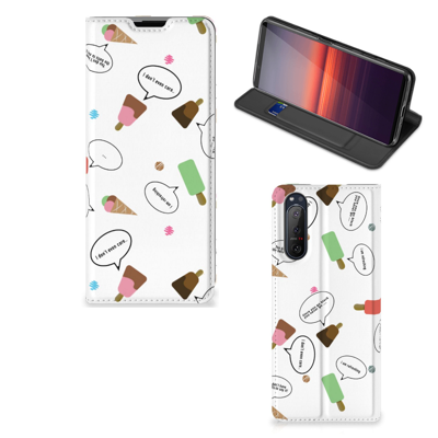 Sony Xperia 5 II Flip Style Cover IJsjes Sony Xperia 5 II Flip Style Cover IJsjes