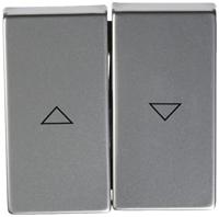 Busch-Jaeger Afdekking Jaloezie-schakelaar RVS 2CKA001751A2964 - thumbnail