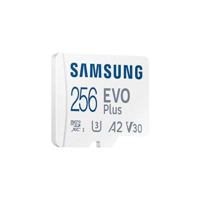 Samsung EVO Plus microSD Card 256GB Micro SD-kaart Wit - thumbnail