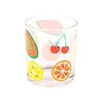 Zomer Fruit Set 2 glazen Drinkglazen 250ml - thumbnail