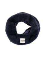 LOOXS Little winter col sjaal meisjes - navy blauw - gebreid/bond - thumbnail