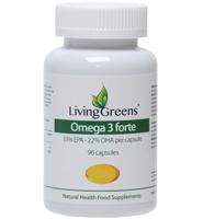 Livinggreens Omega 3 visolie forte 96 Capsules - thumbnail