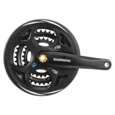 Shimano crankstel altus m311 7/8 speed 48x38x28t 175mm zwart blister Shimano crankstel altus m311 7/8 speed 48x38x28t 175mm zwart blister