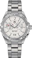 Tag Heuer Aquaracer chronograaf herenhorloge met zilveren wijzerplaat WAY111Y.BA0928 - thumbnail