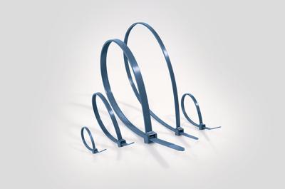 HellermannTyton 111-01667 MCTPP50L-PPMP-BU Kabelbinder Blauw 100 stuk(s)