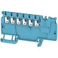 Weidmüller 2522870000 Verdeler-serieklem 3.5 mm Spanveer Blauw 50 stuk(s) - thumbnail