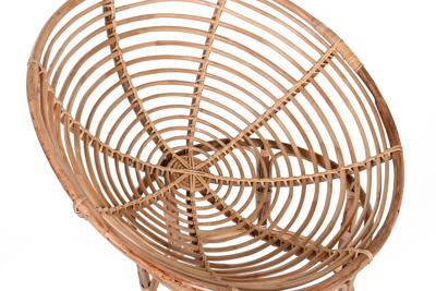 Trädgårdsstol Home ESPRIT Bamboe Rotan 91 x 65 x 81 cm