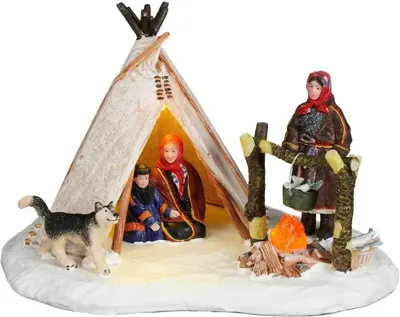 Cooking food on fire l16b13h10 cm bo Luville - Luville