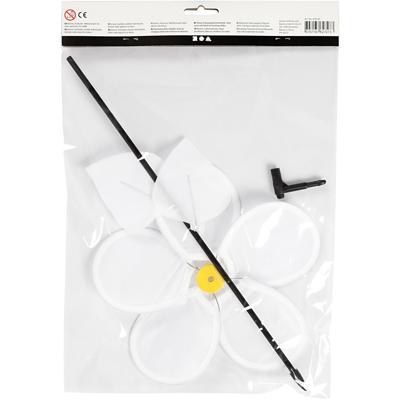 Creativ Company Bloemen windmolen, d 20 cm, 1 stuk