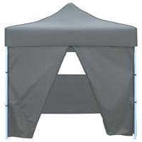 VidaXL Vouwtent pop-up met 4 zijwanden 3x3 m antraciet - thumbnail