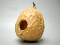 Vogelhuisje Walnoot - Polystone - thumbnail