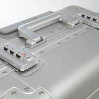 Alumaxx JU-45192 Aluminium Reistrolley GRAVITY + 4 Wielen 44x42x22.5 cm Zilver - thumbnail