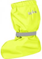 Playshoes overschoenen fleece gevoerd Uni Neon Geel-S - thumbnail