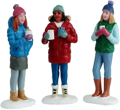 Hot Cocoa With Friends 12x4x18 cm 3st Kersthuisje LEMAX - Lemax
