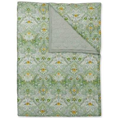 Pip Studio Saluti Piccoli Quilt Sprei - 220x260 cm - Groen