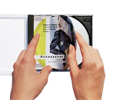 Etiket herma 8624 cd 116mm wit opaqua 20stuks Etiket herma 8624 cd 116mm wit opaqua 20stuks