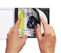 Etiket herma 8624 cd 116mm wit opaqua 20stuks - thumbnail