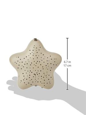 Muzikaal nachtlampje PABOBO 'sterrenprojector' beige