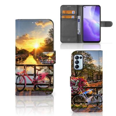 OPPO Find X3 Lite | Flip Cover | Amsterdamse Grachten OPPO Find X3 Lite | Flip Cover | Amsterdamse Grachten