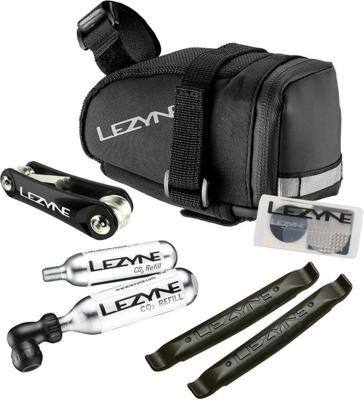 Lezyne M Caddy Zadeltas CO2-Kit - Zwart