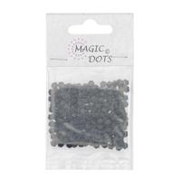 Magic Dots • dots flower zwart - thumbnail