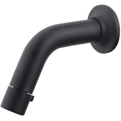 Wiesbaden Sophia Fonteinkraan Mat Zwart - Koudwaterkraan Muurbevestiging 1/2"