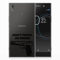 Sony Xperia XA1 Ultra Silicone-hoesje Pistol DTMP - thumbnail