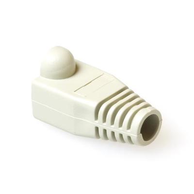 ACT TT4525 RJ45 Tule | 6,5 mm Kabel | Wit | 25 stuks