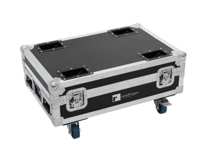 ROADINGER Flightcase 4x AKKU BAR-6 Glow QCL Flex QuickDMX with charging function ROADINGER Flightcase 4x AKKU BAR-6 Glow QCL Flex QuickDMX with charging function