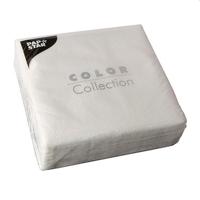 Papstar 100 servetten 33x33 wit - thumbnail