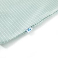 Kindershirt met strepen 92 lichtmint - thumbnail