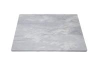 Sareva serveerplank 21x29cm - marmer - wit - thumbnail