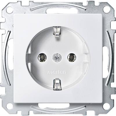 Merten MEG2301-0619 Wandcontactdoos System M Polar-wit 1 stuk(s)