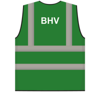 RWS veiligheidsvest ploegleider BHV groen - RWS veiligheidsvest ploegleider BHV groen - thumbnail