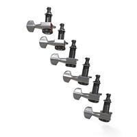 D&apos;Addario PWAT-6R1 Auto-Trim Tuning Machines 6 In-Line set-up chroom - thumbnail