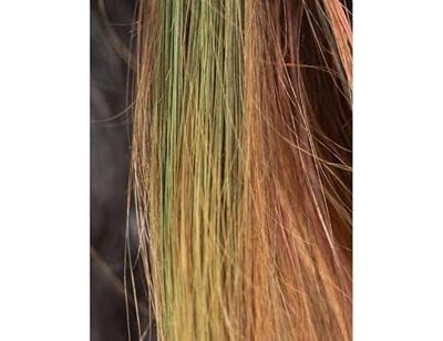 Namaki Kinder haarkleur - groen Namaki Kinder haarkleur - groen