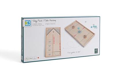 BS Toys tafelhockey en slingpuck, 2in1 BS Toys tafelhockey en slingpuck, 2in1