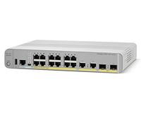 Cisco Catalyst WS-C3560CX-12TC-S gemanaged L3 Gigabit Ethernet (10/100/1000) Grijs - Wit Netwerk-switch, WS-C3560CX-12TC-S - thumbnail