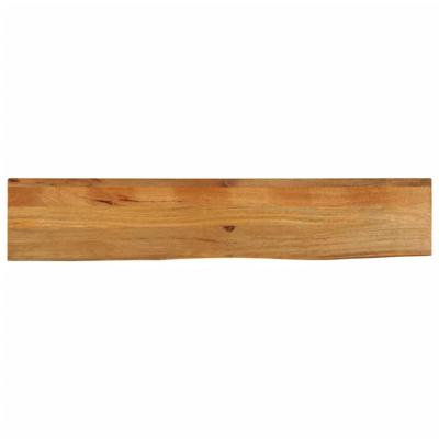 Tafelblad met natuurlijke rand 140x30x3,8 cm massief mangohout