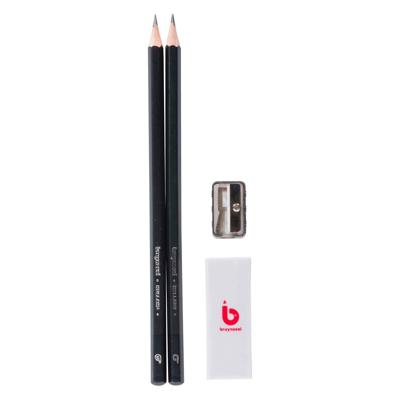 Bruynzeel grafietpotlodenset, 4dlg.