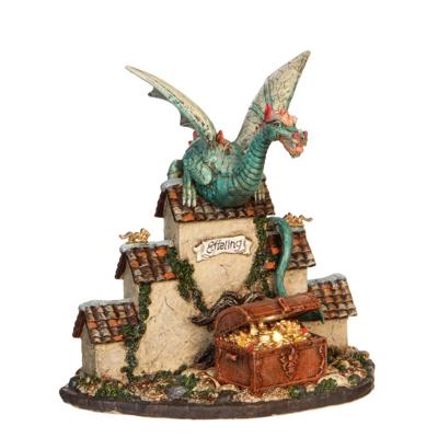 Kerstfiguur draak 16,5x9,5x17,5 cm Luville - Luville Kerstfiguur draak 16,5x9,5x17,5 cm Luville - Luville