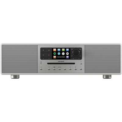 Sonoro SO31613WH draagbare stereo-installatie Digitaal 60 W Zilver, Wit